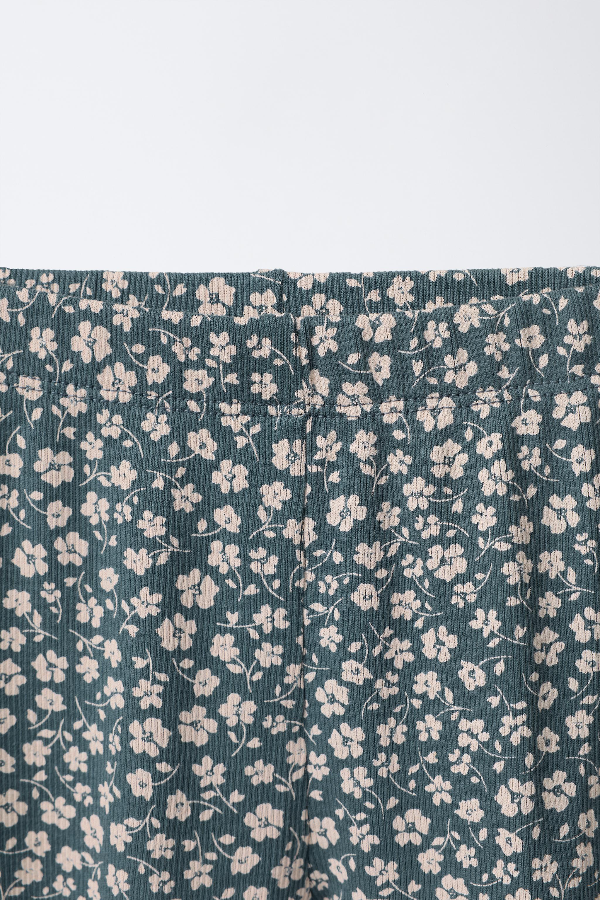 FLORAL TOP AND LEGGINGS SET